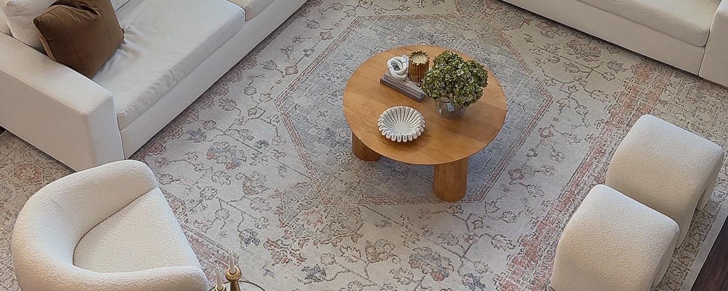 Calhoun Round Wood Coffee Table- SFV9705A-Living Room